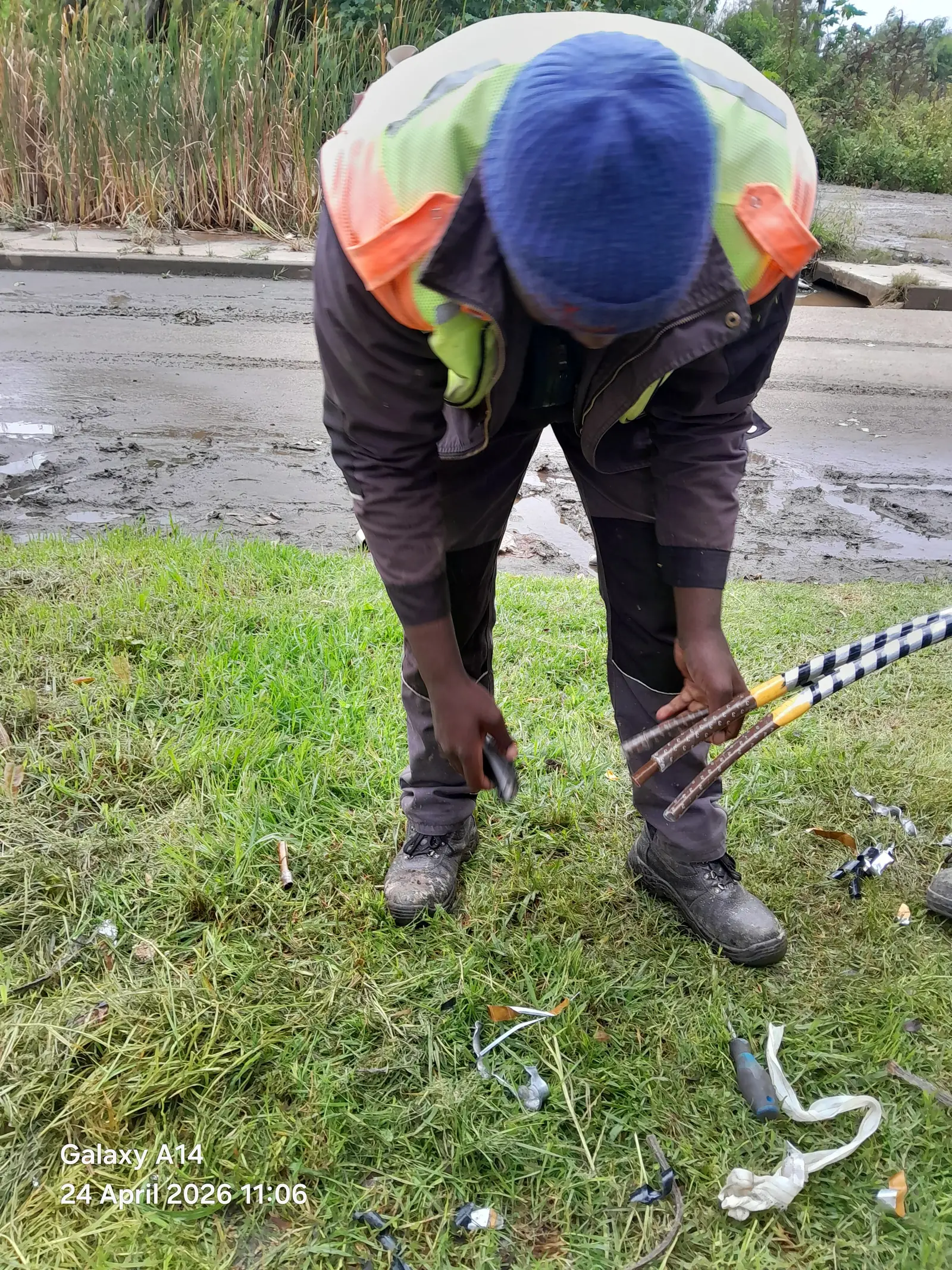 Cablenet Electrical field team completing an electrical installation