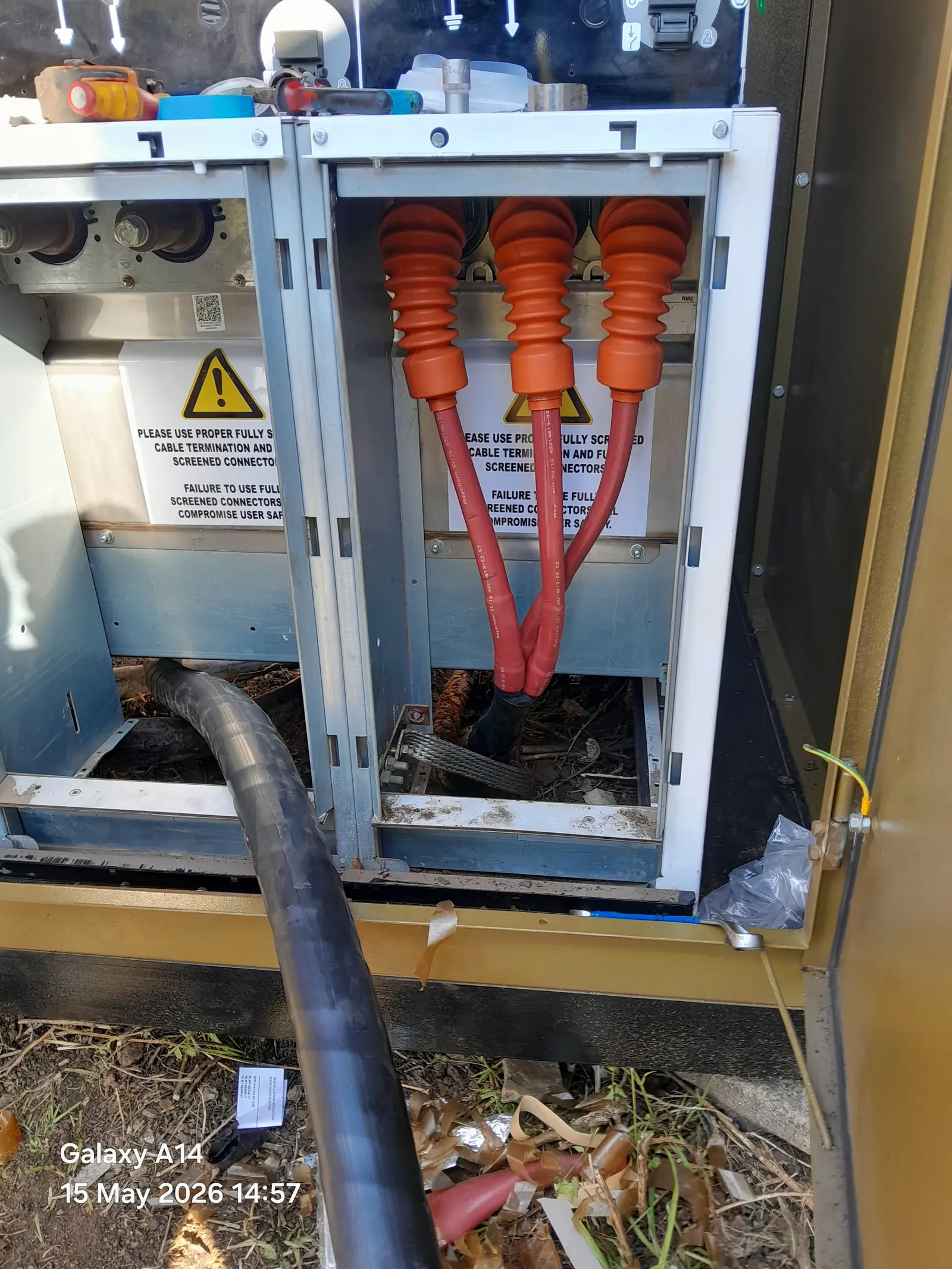 Cablenet Electrical field team completing an electrical installation